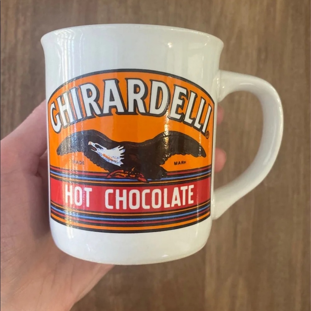 San francisco ghirardelli chocolate california cup mug  

Vintage mug